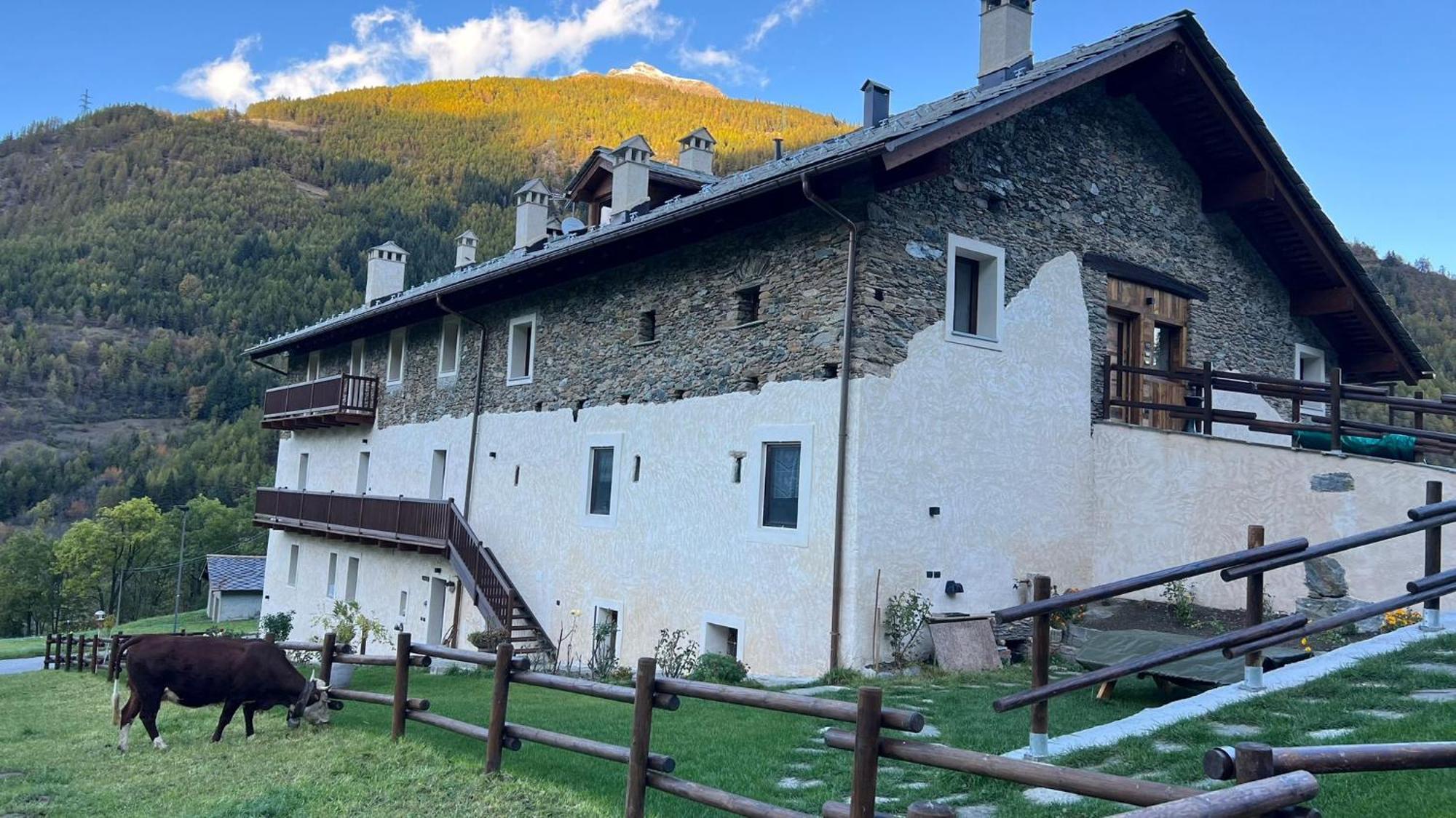 Maison Marcoz - Appartamenti Vacanze Étroubles Exterior foto